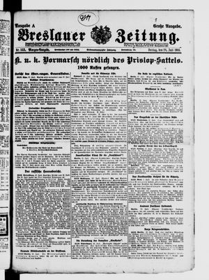 Breslauer Zeitung vom 28.07.1916