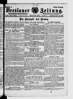 Breslauer Zeitung vom 29.07.1916
