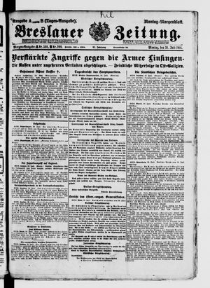 Breslauer Zeitung vom 31.07.1916