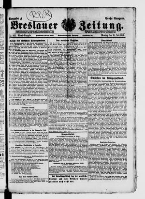 Breslauer Zeitung vom 31.07.1916