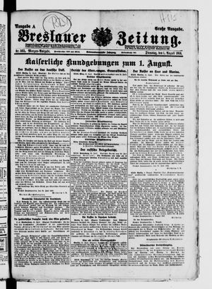 Breslauer Zeitung vom 01.08.1916