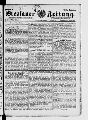 Breslauer Zeitung vom 01.08.1916