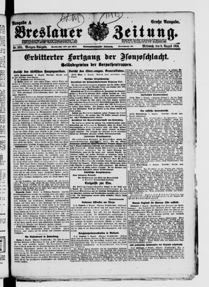 Breslauer Zeitung vom 09.08.1916