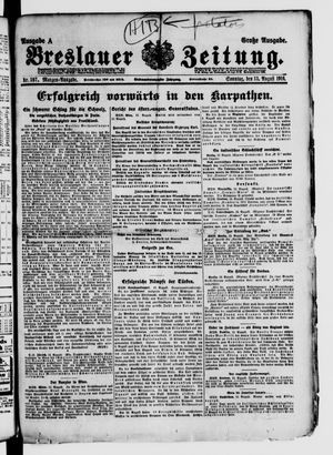 Breslauer Zeitung vom 13.08.1916