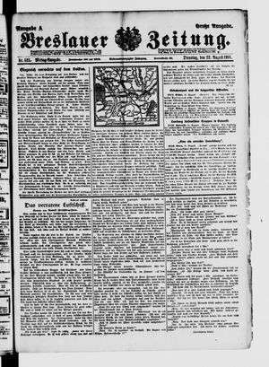 Breslauer Zeitung vom 22.08.1916