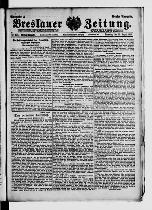 Breslauer Zeitung vom 29.08.1916