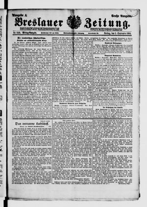 Breslauer Zeitung vom 01.09.1916