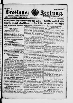 Breslauer Zeitung vom 06.09.1916
