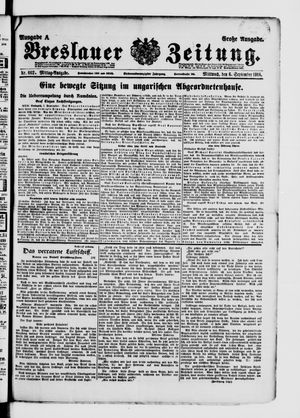 Breslauer Zeitung vom 06.09.1916