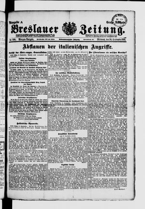 Breslauer Zeitung vom 20.09.1916