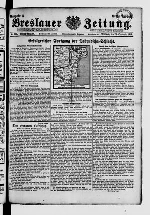 Breslauer Zeitung vom 20.09.1916