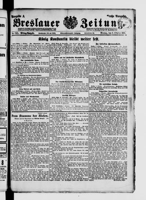 Breslauer Zeitung vom 02.10.1916