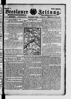 Breslauer Zeitung vom 04.10.1916