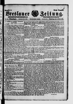 Breslauer Zeitung vom 05.10.1916