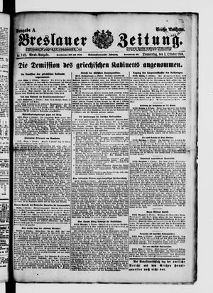 Breslauer Zeitung vom 05.10.1916