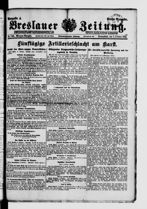 Breslauer Zeitung vom 07.10.1916