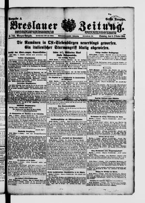 Breslauer Zeitung vom 08.10.1916