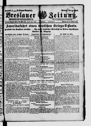 Breslauer Zeitung vom 09.10.1916