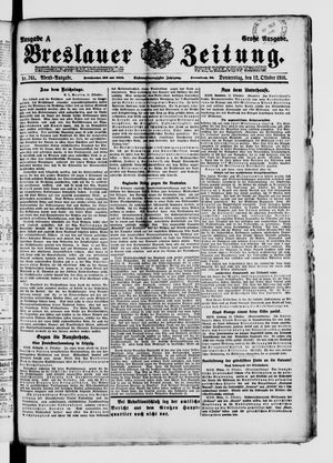 Breslauer Zeitung vom 12.10.1916