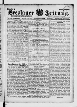 Breslauer Zeitung vom 01.11.1916