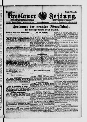 Breslauer Zeitung vom 04.11.1916