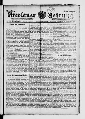 Breslauer Zeitung vom 04.11.1916