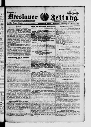 Breslauer Zeitung vom 09.11.1916