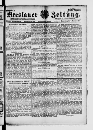 Breslauer Zeitung vom 09.11.1916