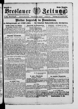 Breslauer Zeitung vom 05.12.1916