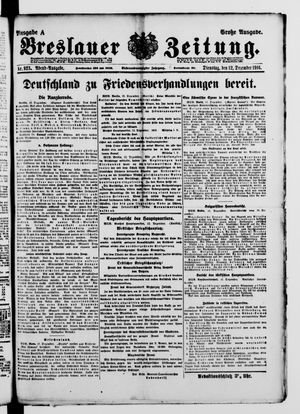 Breslauer Zeitung vom 12.12.1916