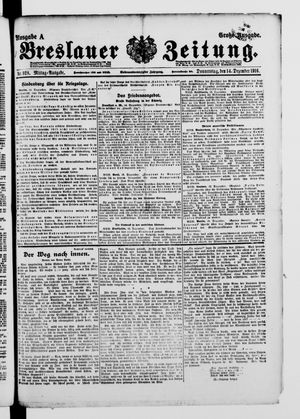 Breslauer Zeitung vom 14.12.1916