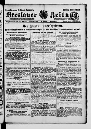Breslauer Zeitung vom 18.12.1916