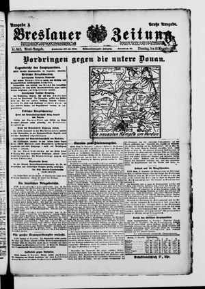 Breslauer Zeitung vom 19.12.1916