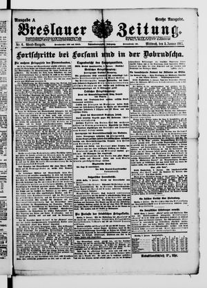 Breslauer Zeitung on Jan 3, 1917