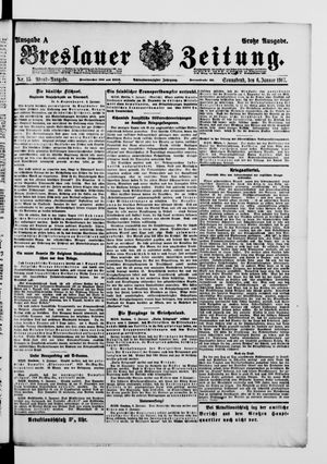 Breslauer Zeitung vom 06.01.1917