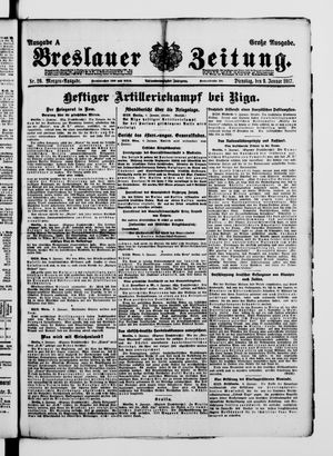 Breslauer Zeitung on Jan 9, 1917