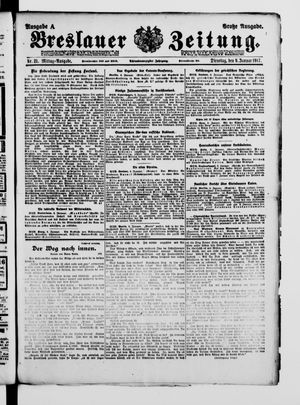 Breslauer Zeitung on Jan 9, 1917