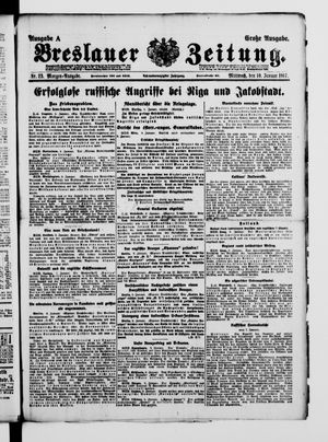 Breslauer Zeitung on Jan 10, 1917