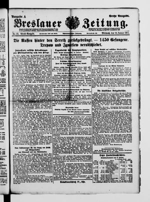 Breslauer Zeitung on Jan 10, 1917