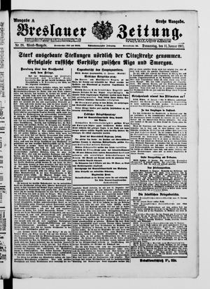 Breslauer Zeitung on Jan 11, 1917