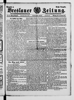 Breslauer Zeitung vom 15.01.1917
