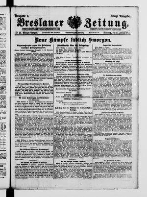 Breslauer Zeitung vom 17.01.1917