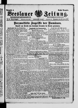 Breslauer Zeitung vom 20.01.1917