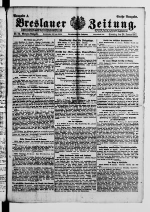Breslauer Zeitung on Jan 28, 1917