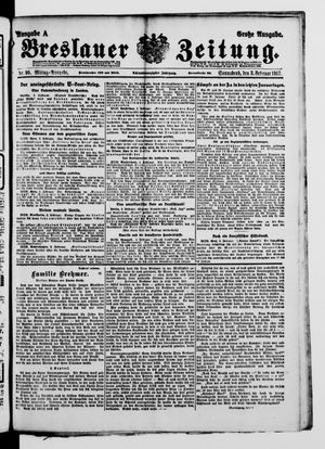 Breslauer Zeitung on Feb 3, 1917