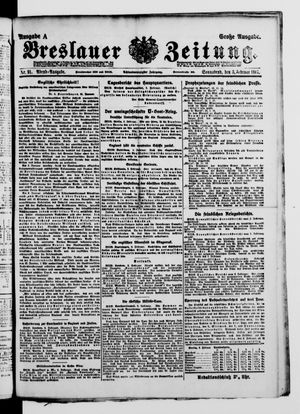 Breslauer Zeitung on Feb 3, 1917