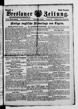 Breslauer Zeitung vom 04.02.1917