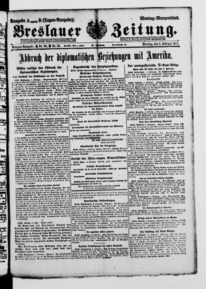 Breslauer Zeitung on Feb 5, 1917