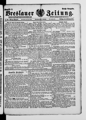 Breslauer Zeitung vom 09.02.1917
