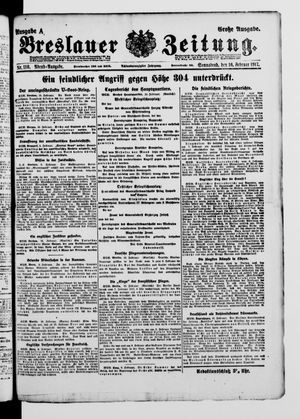 Breslauer Zeitung vom 10.02.1917